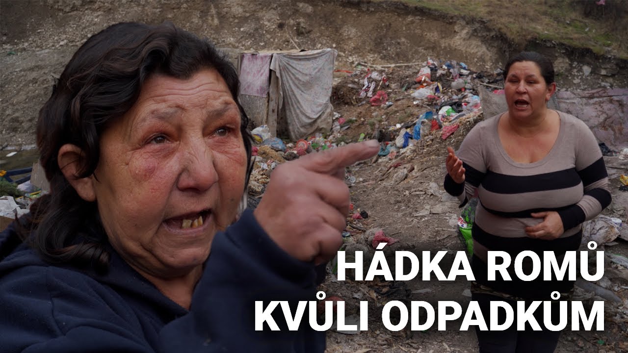 H&aacute;dka v romsk&eacute; osadě Richnava! Kdo může za odpadky a v&yacute;kaly? | Projekt VIZE