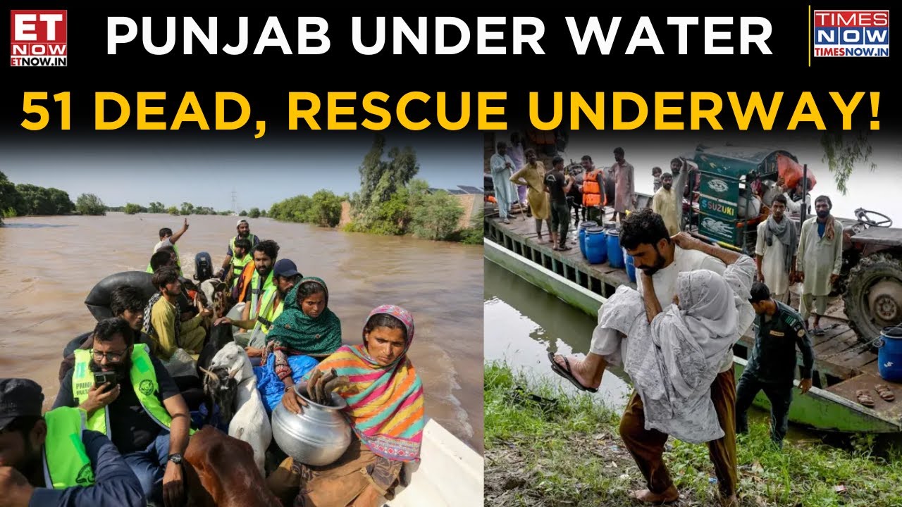 Punjab Floods 2025: Death Toll Reaches 51, Over 9 Lakh Displaced, PM Modi to Review Devastation