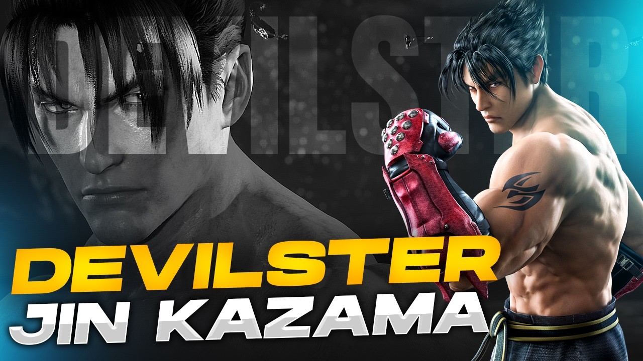T8 Season 2 ▰ DEVILSTER Super Clean Jin Kazama  ▰ 【Tekken 8 High Level Gameplay】