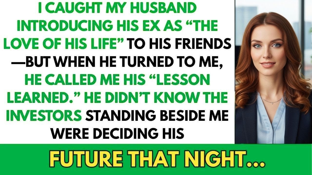 Husband Praised His Ex — But His Words to Me Shocked Everyone