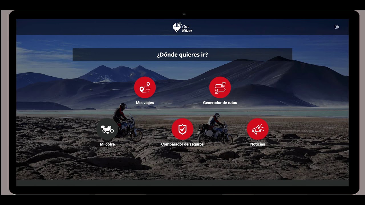 Panel de Usuario Web | Gas Biker