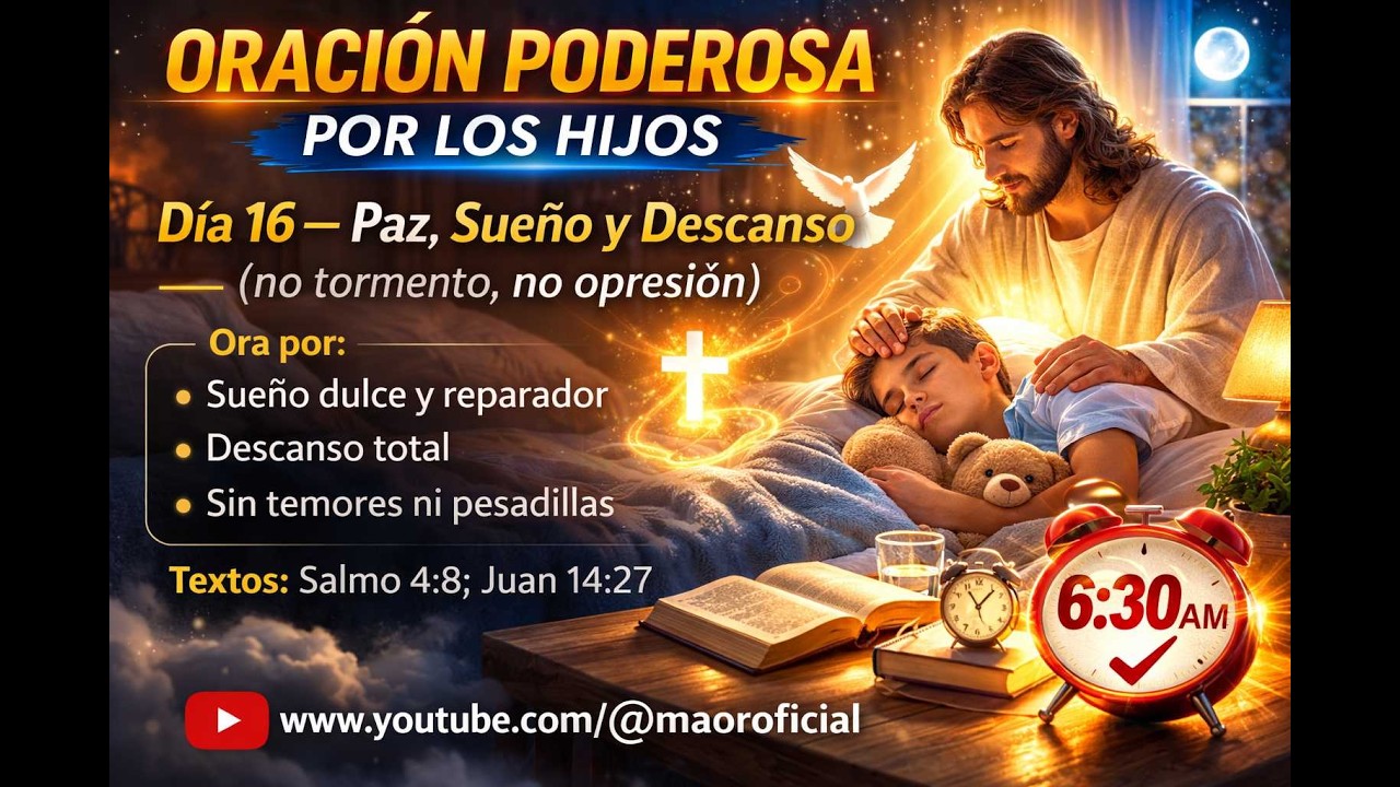 SE VA LA ANSIEDAD Y LLEGA LA PAZ | Día 16/21 Oraciones poderosas