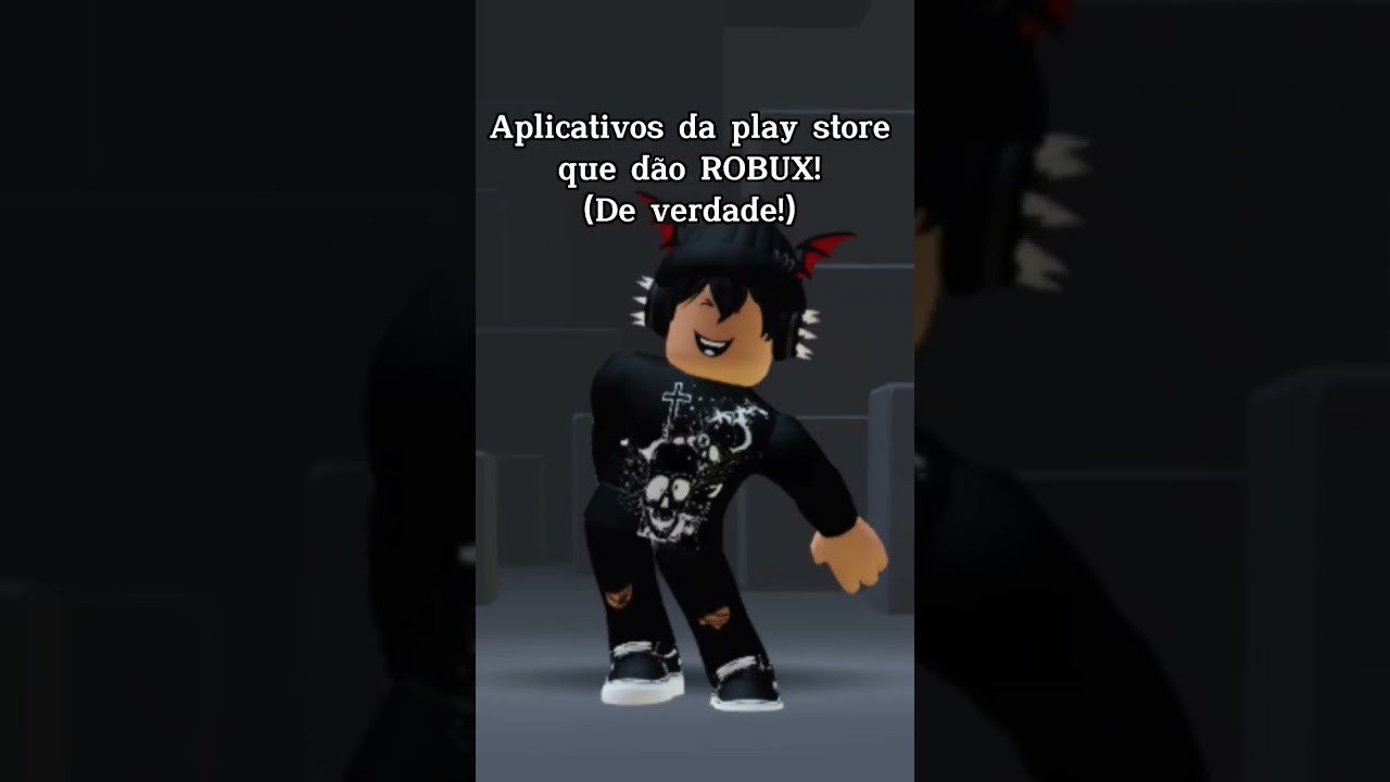 Aplicativos da play store que d&atilde;o ROBUX! #youtube #roblox #ytshorts #robux #robuxgratis