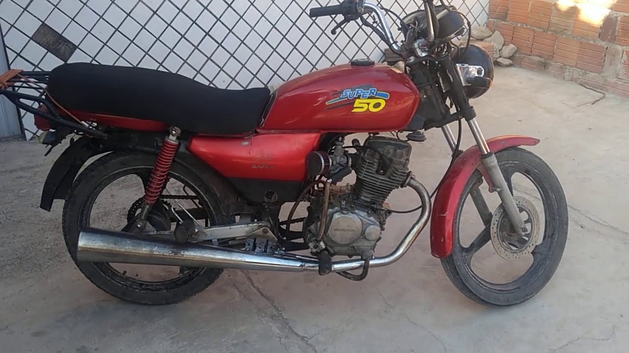 Adaptação - Dafra Super 50cc com motor 125cc