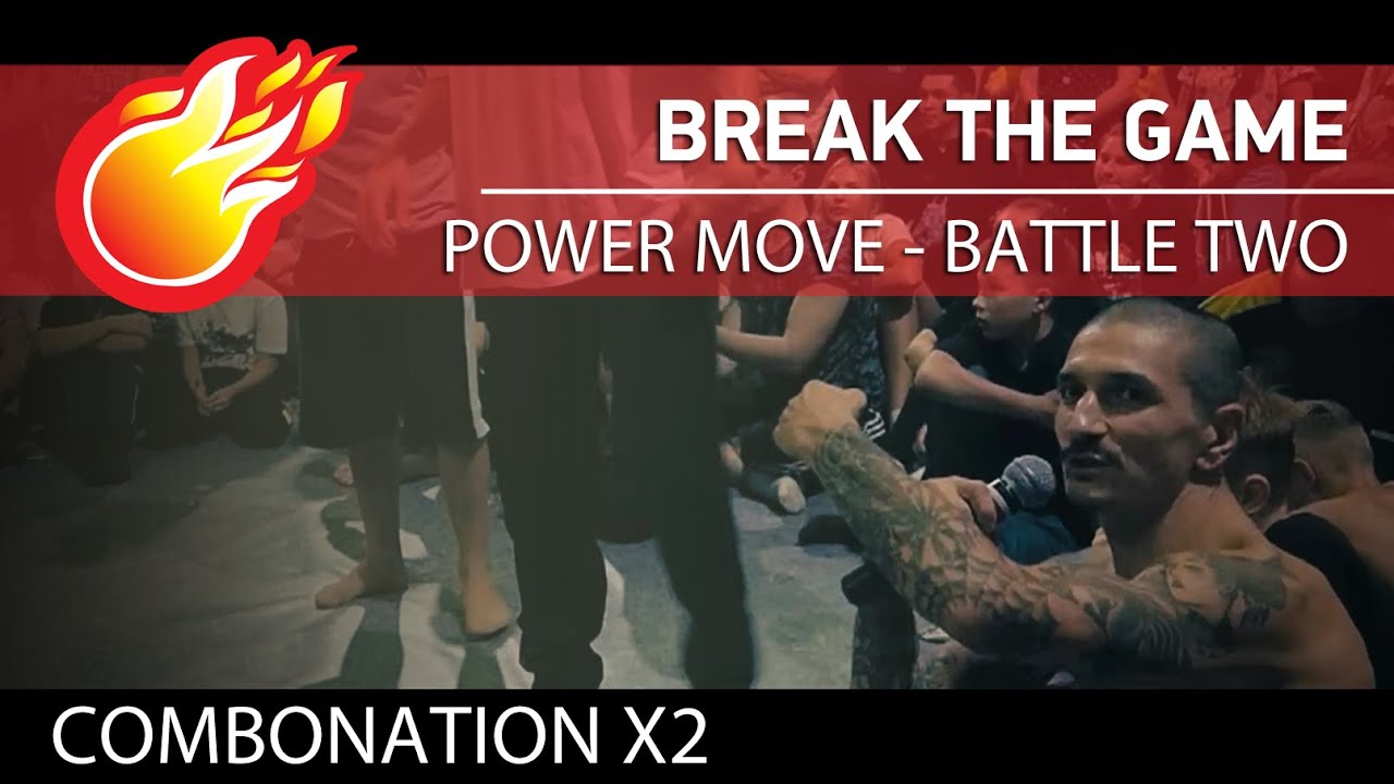 break the game POWER MOVE at COMBONATION x2 (Shorty Fingers & Kenny vs May & Express) #bmvideo