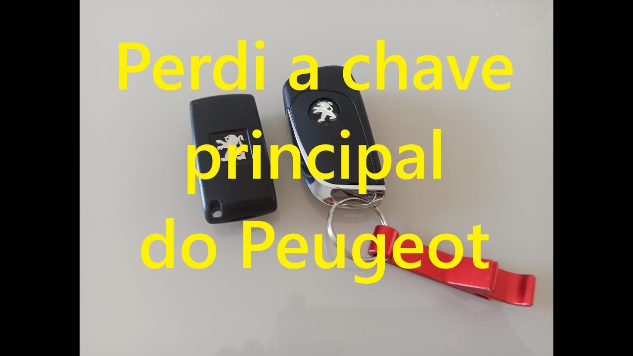 Perdi a chave principal do 3008!!! E agora? @dicarautos