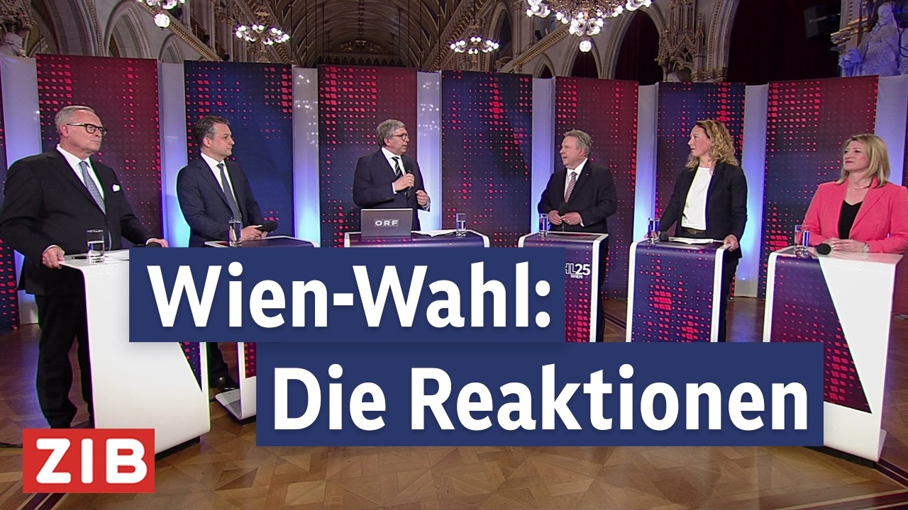 Wien-Wahl: Runde der Spitzenkandidat:innen