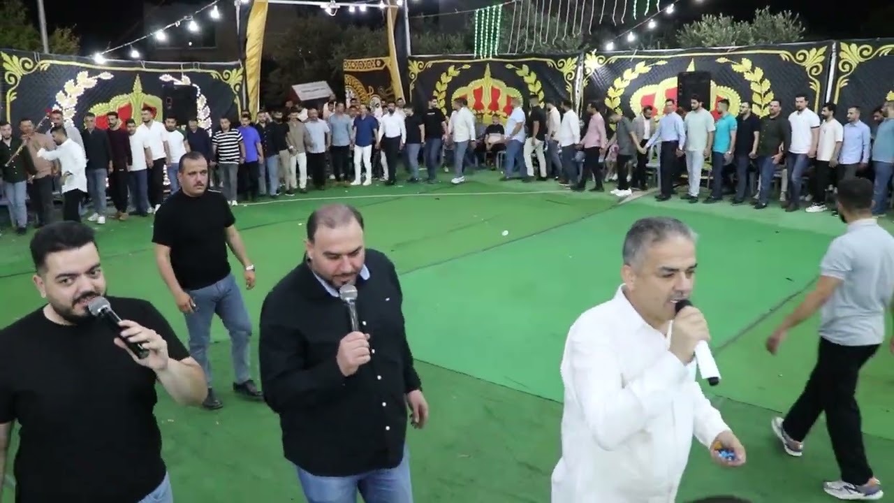 أفراح آل عبيدات / حفلة المهندس يزن عبيدات ● الفنان احمد القسيم #الجزء الثاني