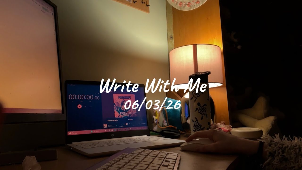 Writing Vlog — 06/03/26