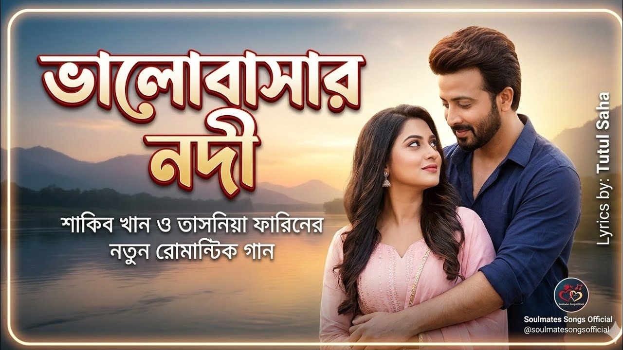 ভালোবাসার নদী | Bhalobashar Nodi | Bangla Romantic Lyrical Song | Soulmate Songs Official