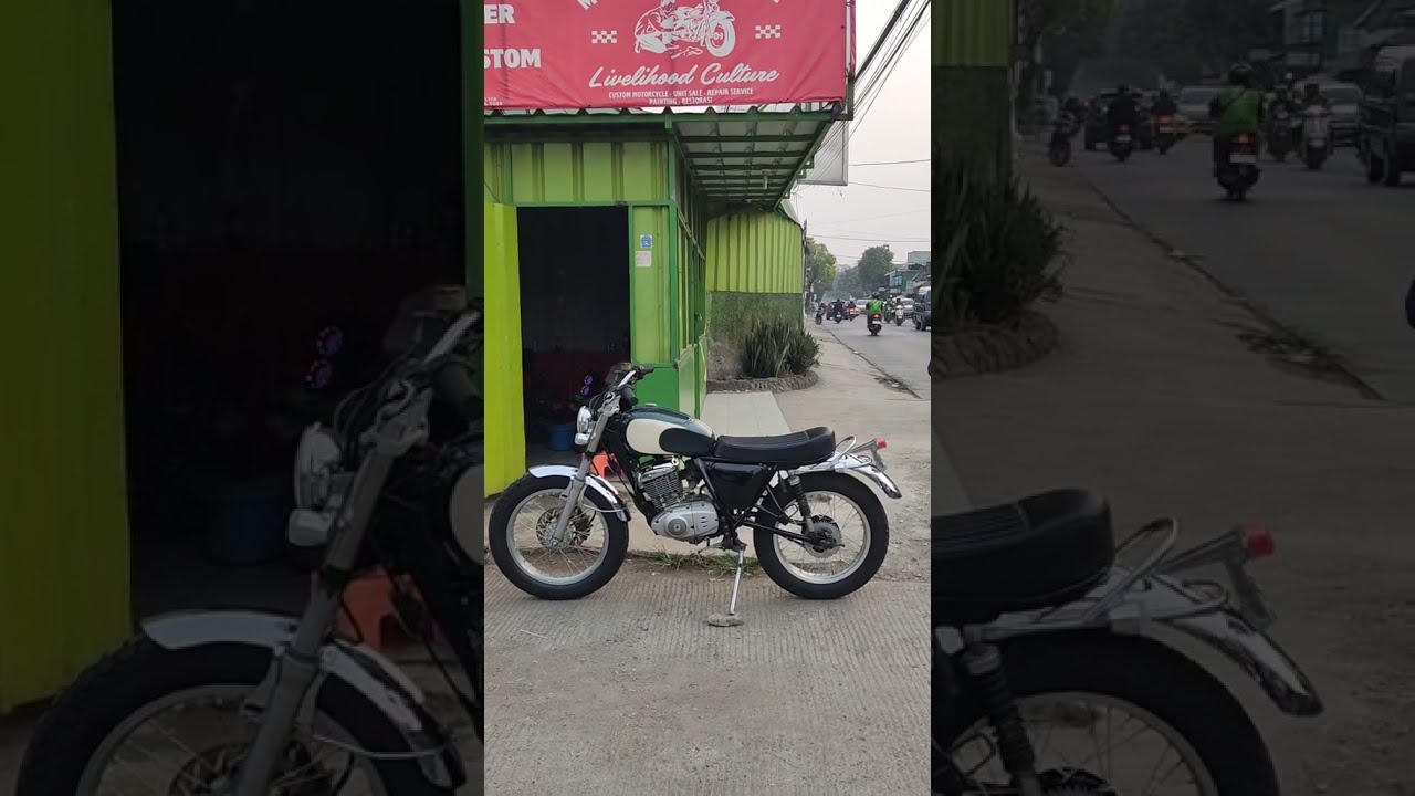 Custom british style thunder 125 😎
