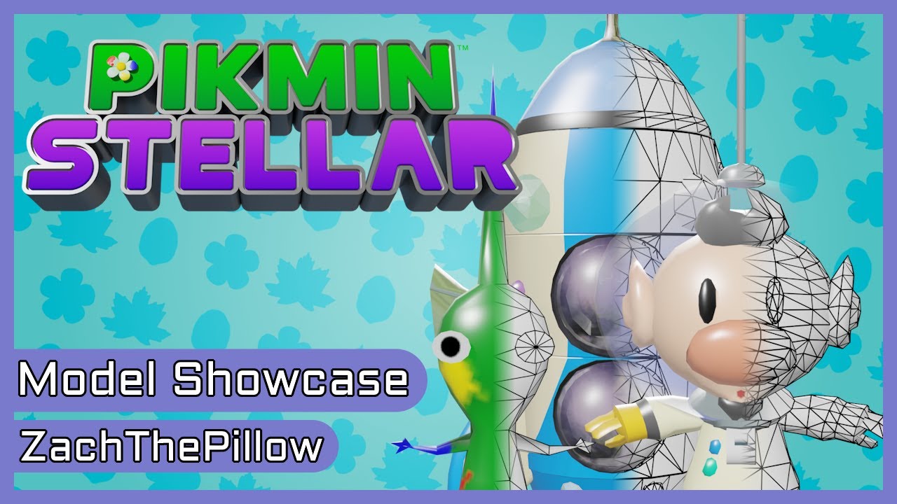 Pikmin S Model Showcase