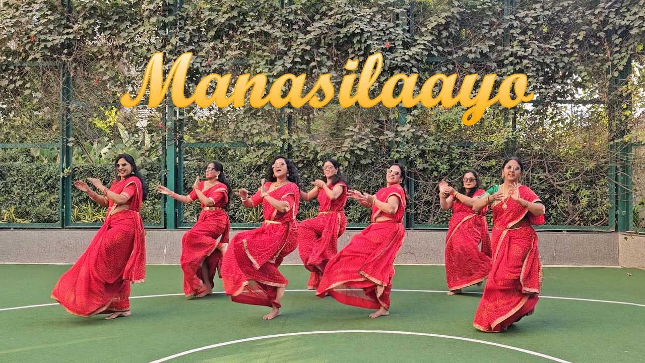 Manasilaayo | Dance Cover | Elegant Sway | Red Saree