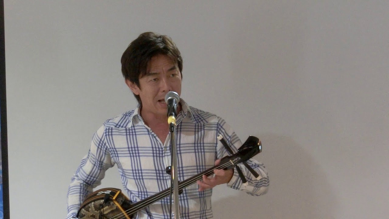 （元）「THE BOOM」宮沢和史さんの　「島唄」 三線だけで弾き語りバージョン