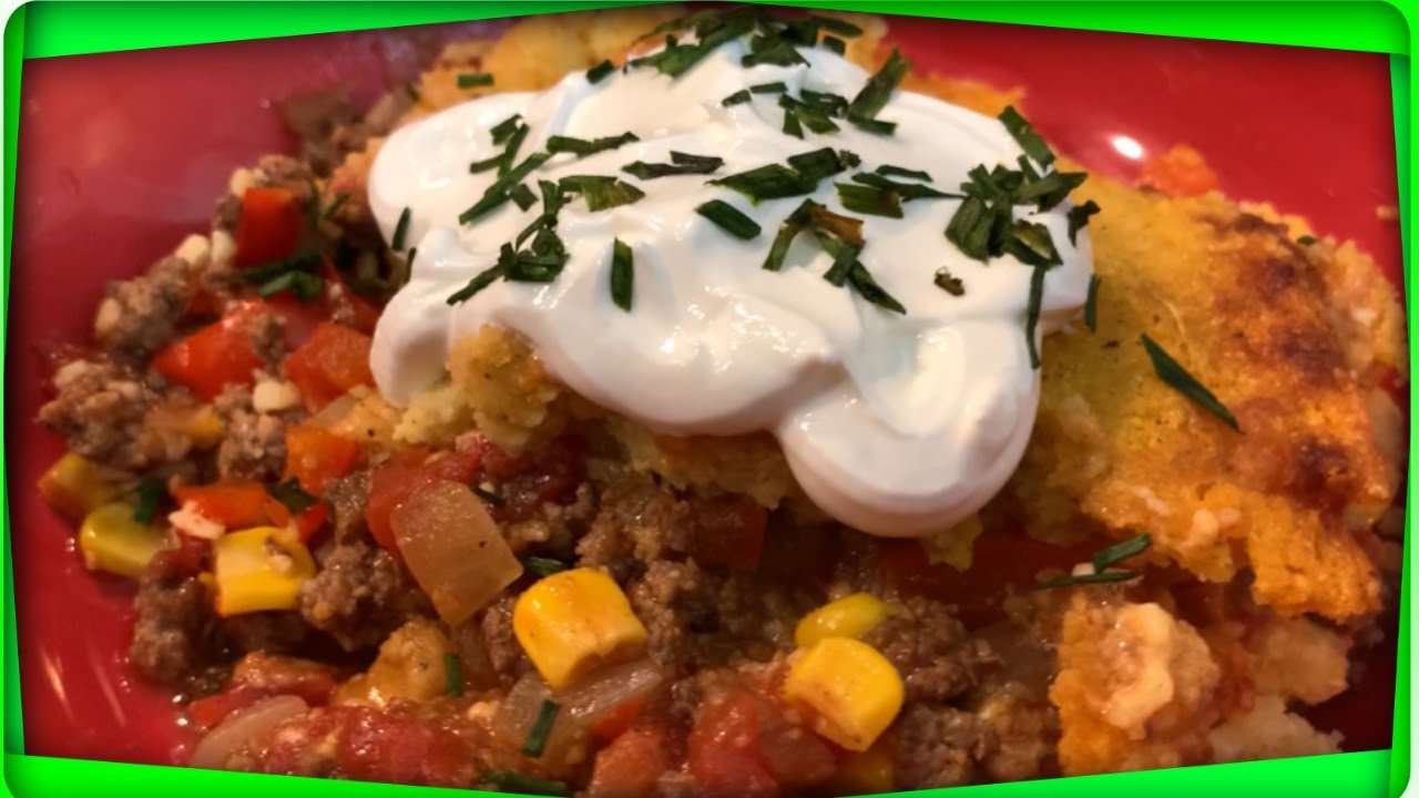 Tamale Pie Recipe - The Best Homemade Tamale Pie with Masa