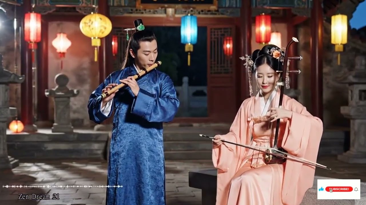 Bamboo Veil – Flute And Guzheng Flow Through Rain And Wind For Deep Stillness