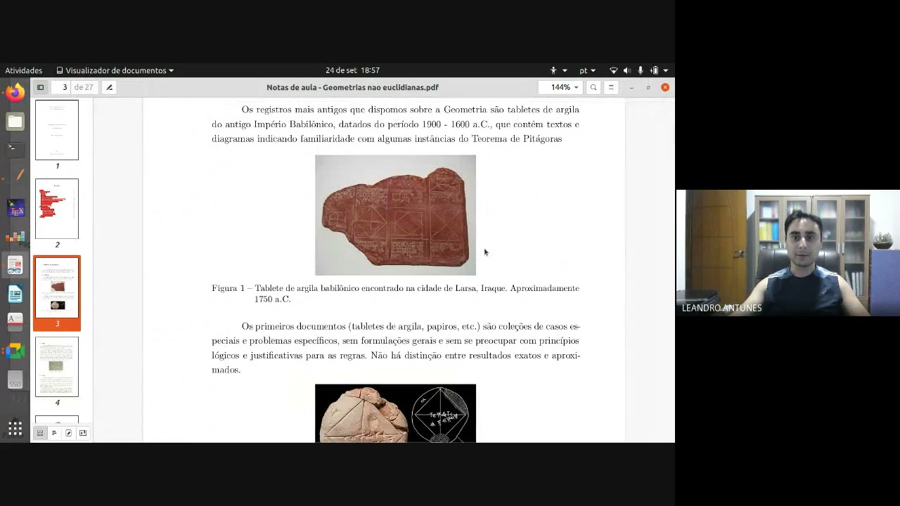 História da geometria não-euclidiana