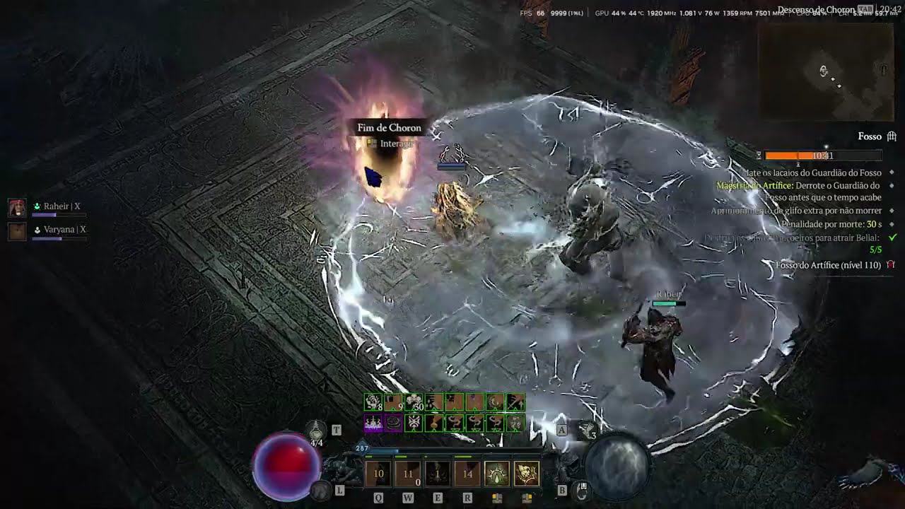 SPIRITBORN TOP 1 BR PIT 110 - TEMPORADA 11 - DIABLO 4