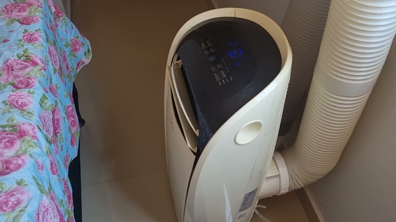 Ar condicionado portatil com dois dutos #1