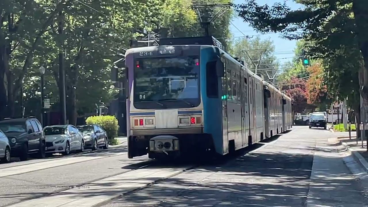 25 Minutes of the Lightrail in Sacramento, California 2025 (SacRT)