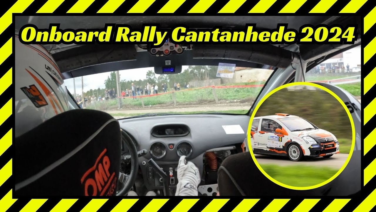 ONBOARD Rally Cantanhede 2024 | #9 Citroen C2 R2 Max Attack (Tiago Pereira)
