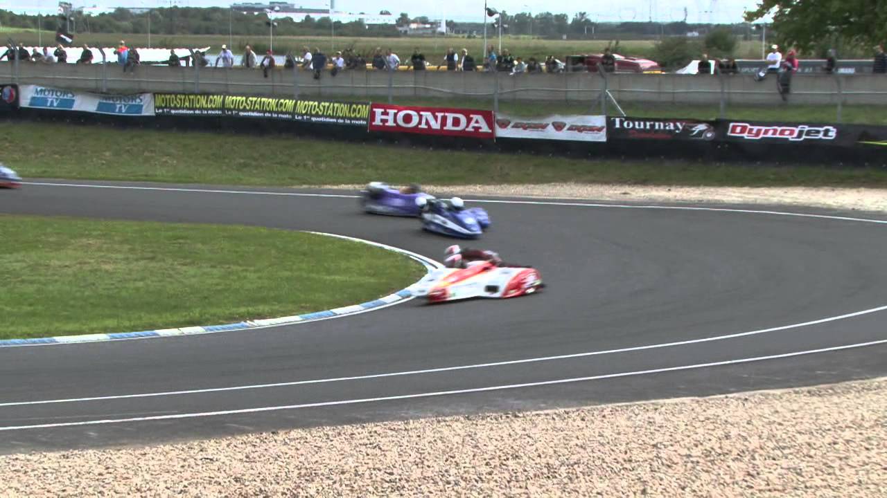 FSBK 2014 - Sidecar - Estelle Leblond. / Mélanie Farnier