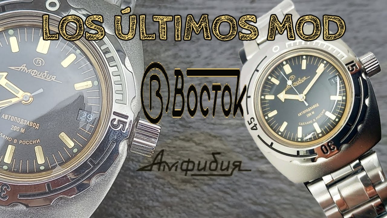 🔴Relojes VOSTOK: los últimos MOD☭