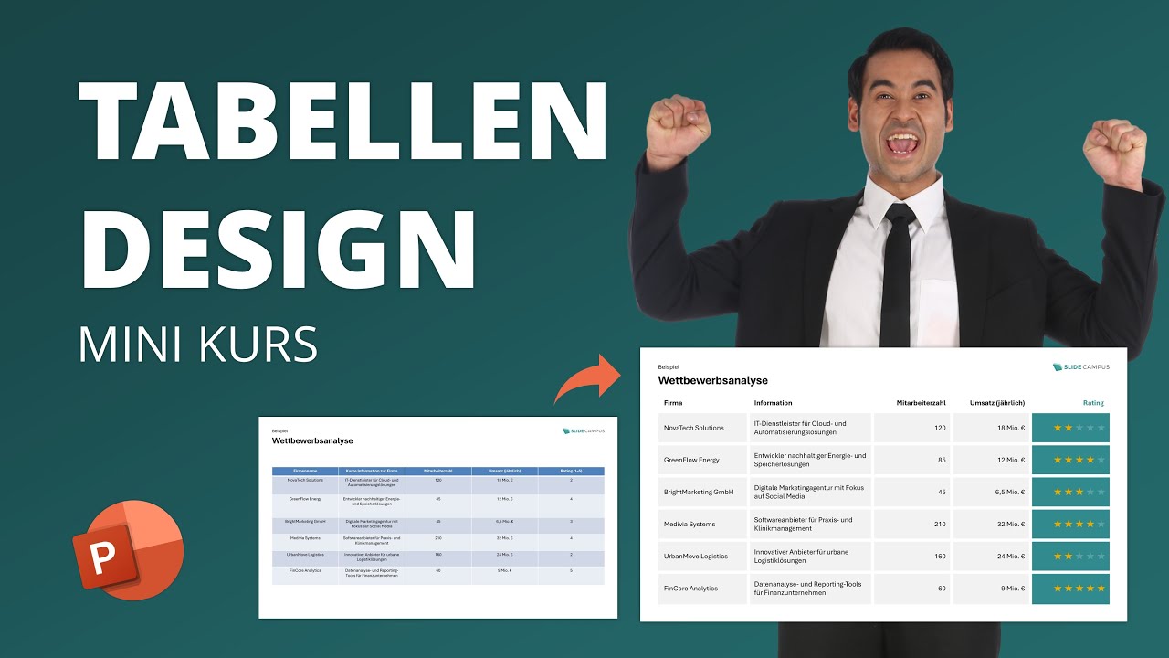 SCHLUSS mit LANGWEILIGEN TABELLEN!