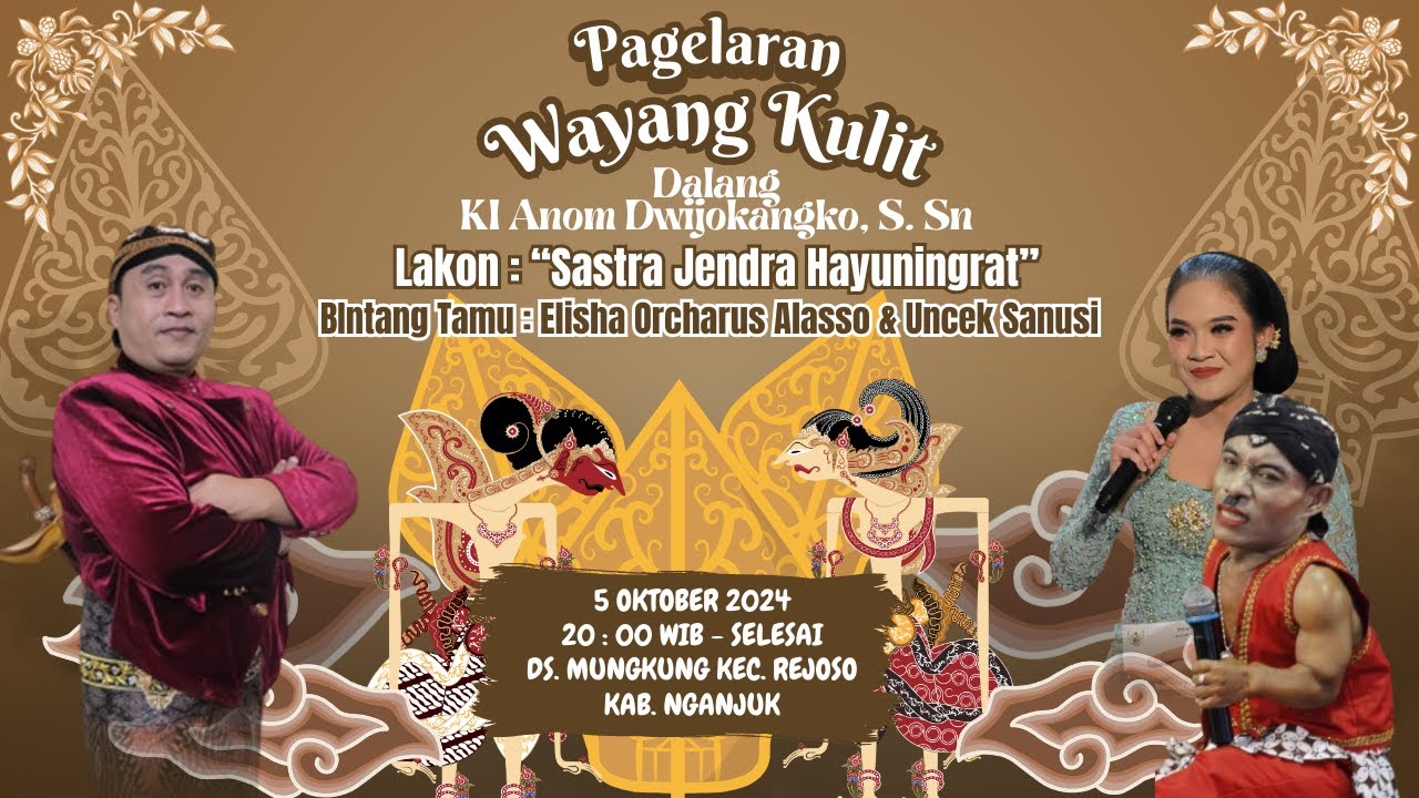 🔴LIVE WAYANG KULIT DALANG KI ANOM DWIJOKANGKO, S.Sn 