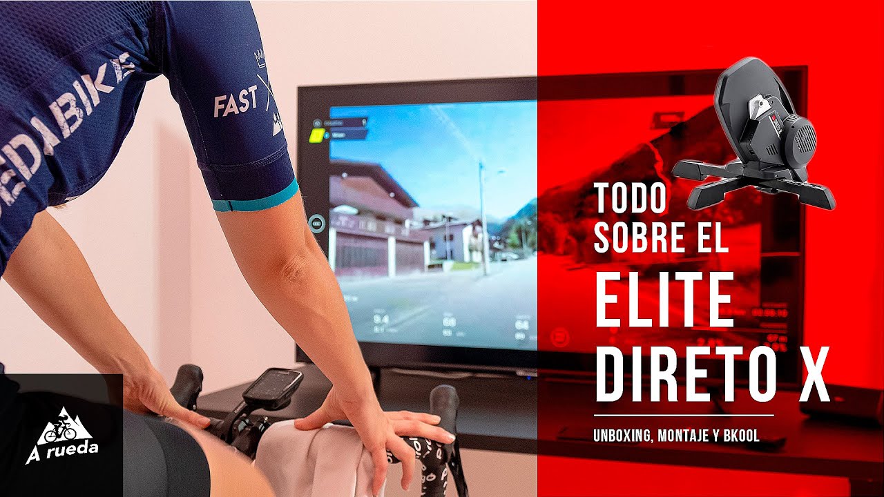 🚴‍🚴‍🏡 Nuestro NUEVO RODILLO INTELIGENTE Elite Direto X y la App Bkool (2020)
