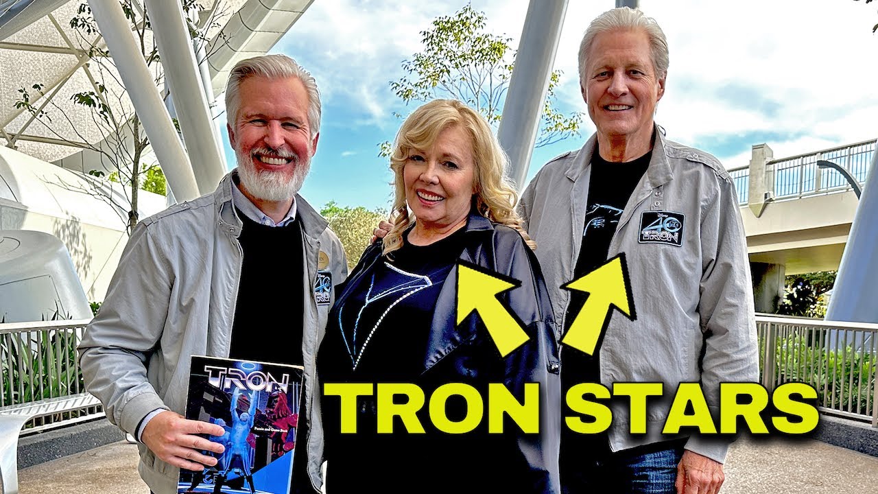 TRON Stars Bruce Boxleitner & Cindy Morgan Interview | Walt Disney World