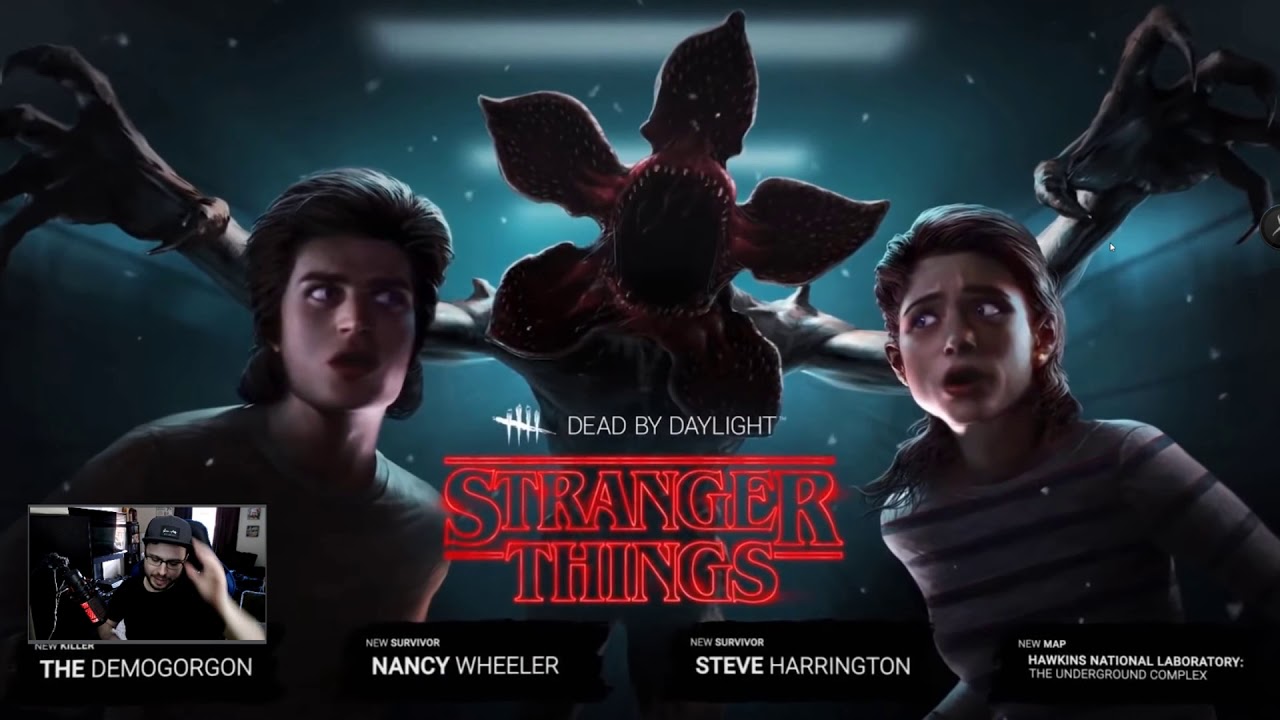 dead by daylight stranger things trailer reaction