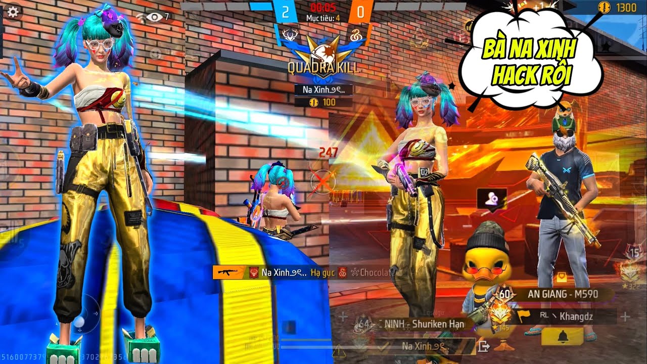[Free Fire] Giả Gái Ghép Kênh Thế Giới Gặp 2 Thanh Niên Hài Hước Và Phản Ứng Khi 