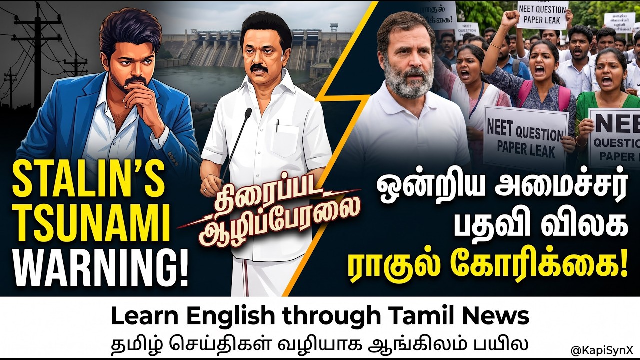 Mekedatu Dispute | 3600+ Arrests in TN | NEET Protests | RR in Play-off | US-Iran Peace | May 25