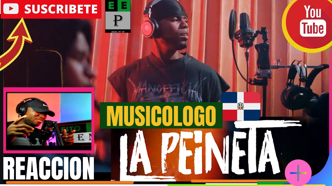 |PANAMEÑO REACCIONA| Musicologo The Libro - LA PEINETA #RapDominicano