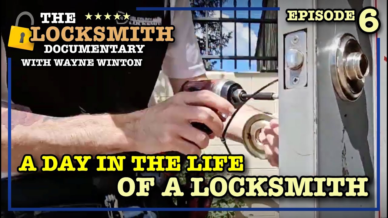 The Locksmith Documentary Episode 6 - A Day in the life of a locksmith Join Wayne Winton today