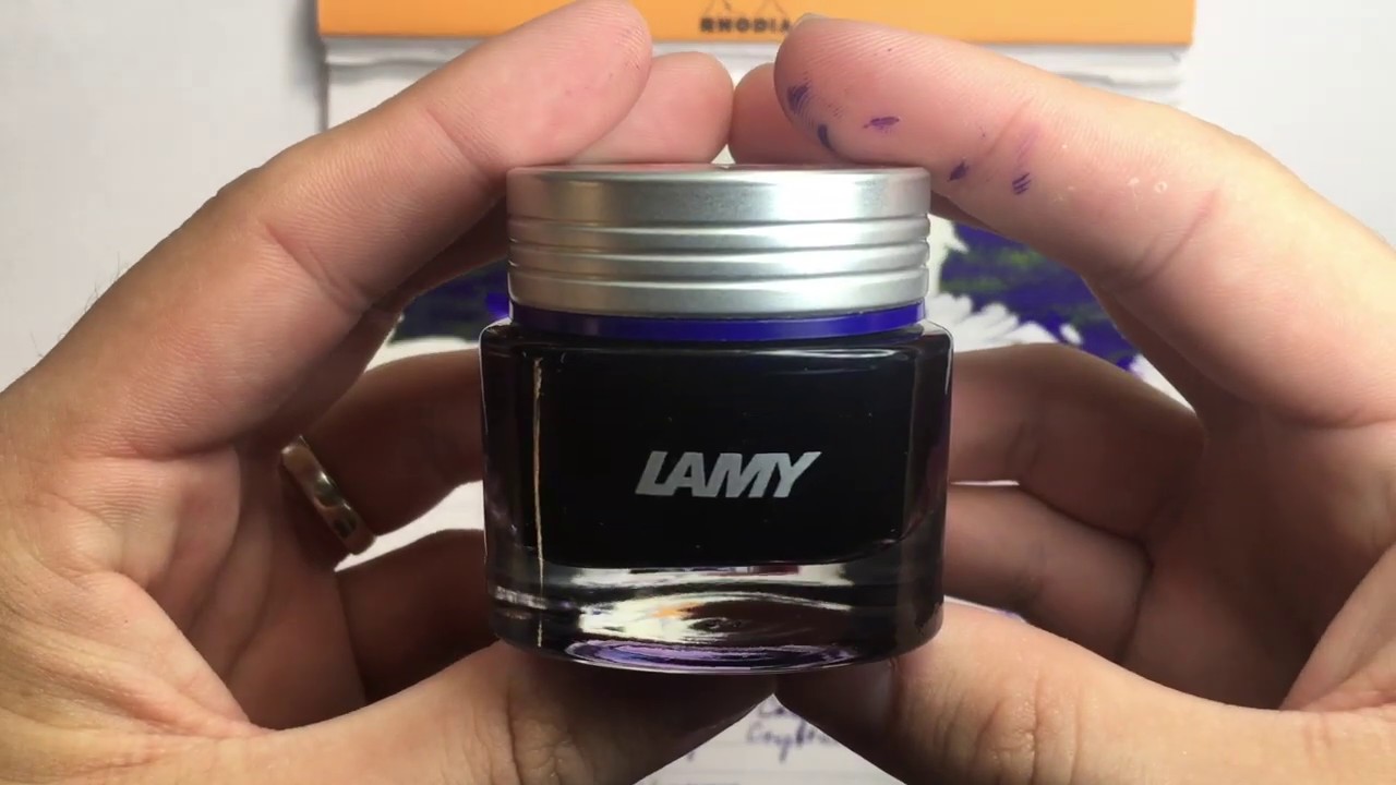 Fountain Pen Ink: Lamy Crystal Azurite