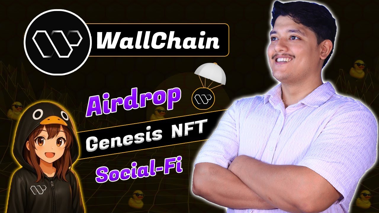 Social-Fi On X 🪂 - WallChain gQuack Airdrop & Genesis NFT Minting 2025 - New Social-Fi In 2025 💰