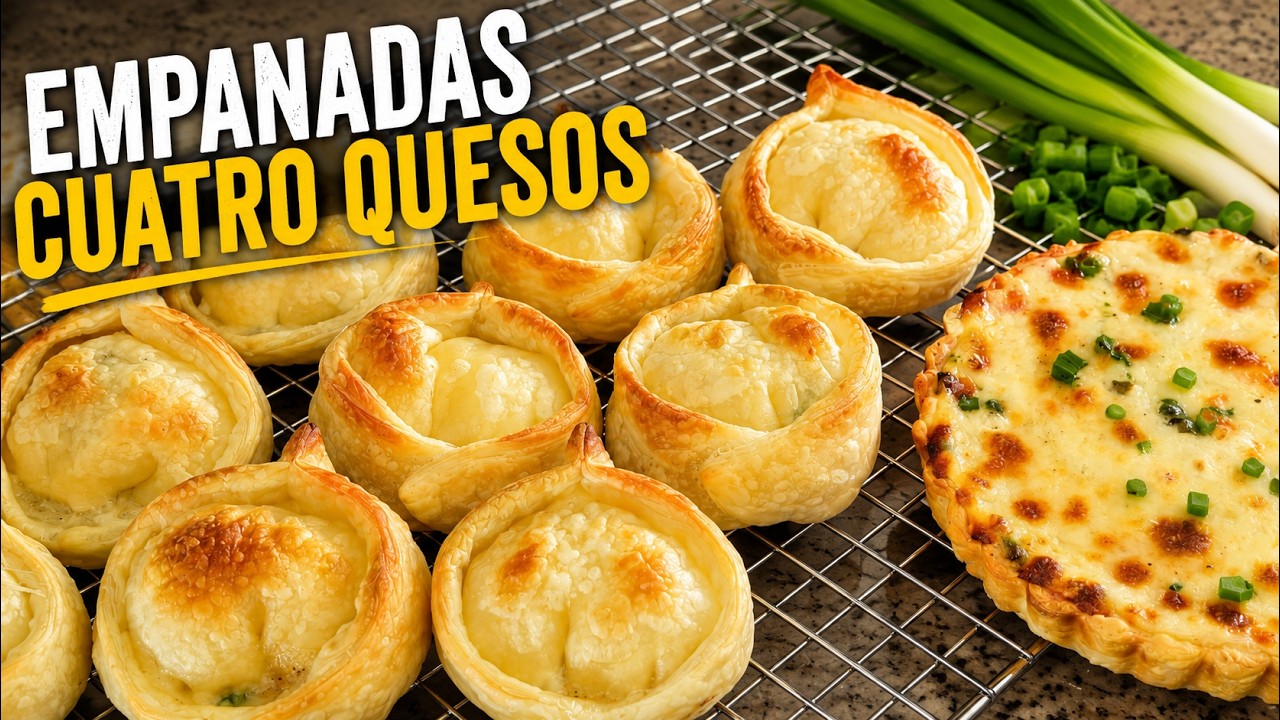 Empanadas Cuatro Quesos Argentinas - Cómo Lograr el Relleno Perfecto y Cremoso Todos los Trucos [53]