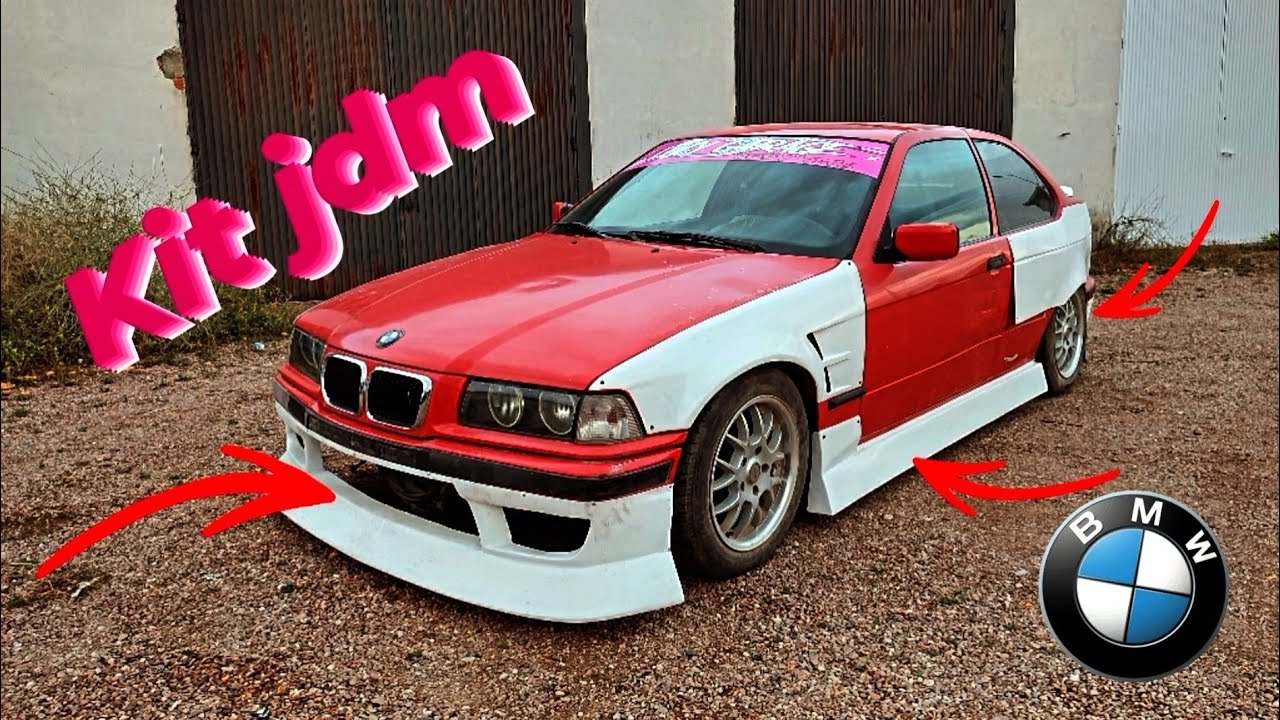 kit jdm para el bmw e36 compact 🤟🔥