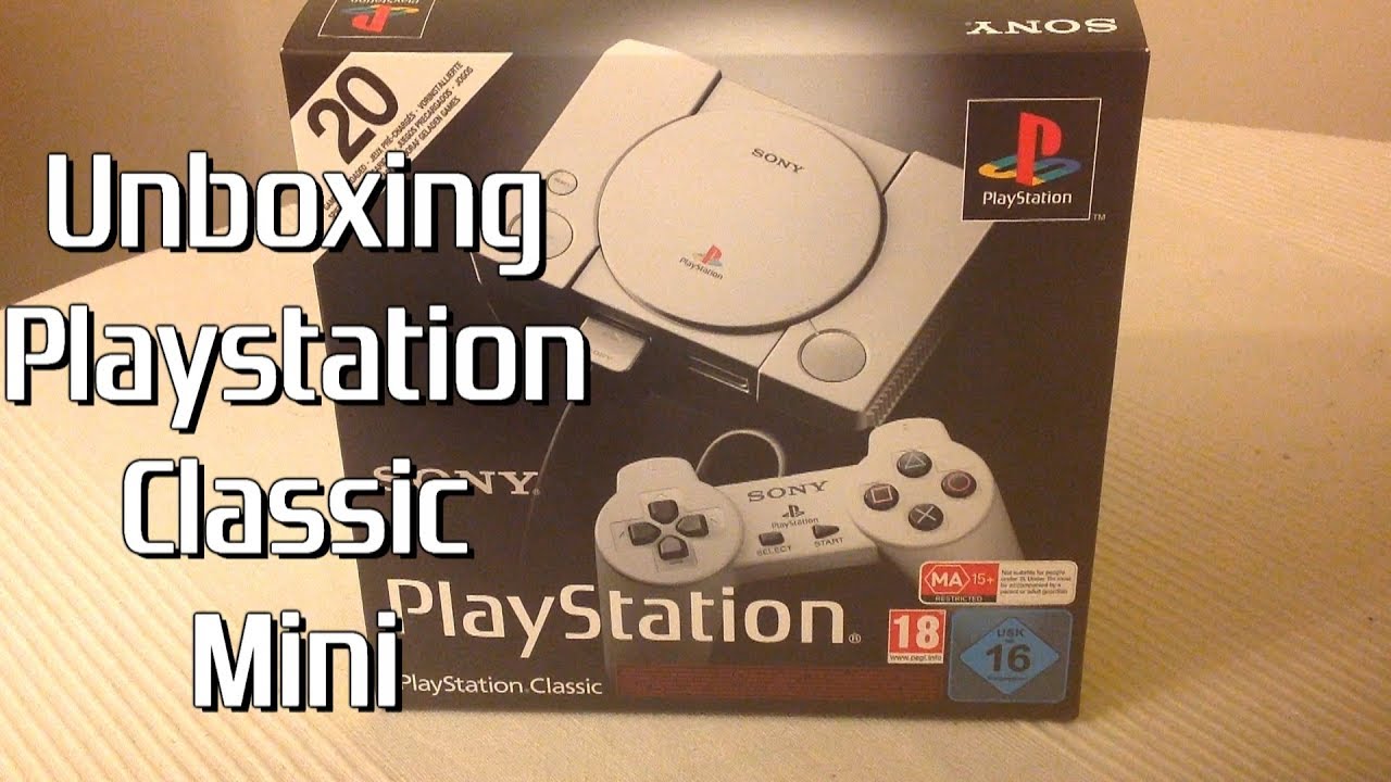 Playstation Classic Mini (PS1 Mini) Unboxing