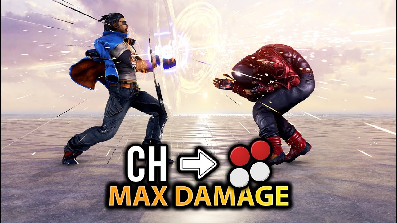 Hwoarang F1+2 Combos | +Max Damage