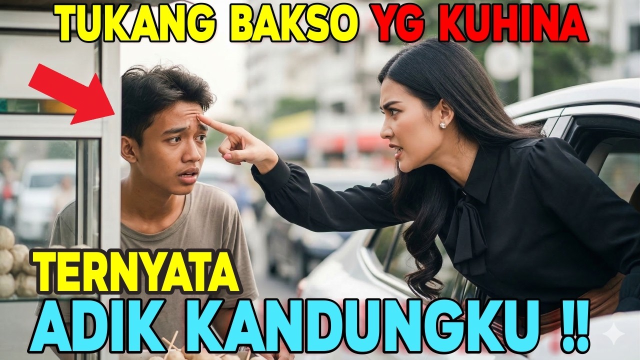 VIRAL!! TUKANG BAKSO KELILING YG KU HINA TERNYATA ADIK KANDUNG KU,, CERITANYA BIKIN MEWEK !!