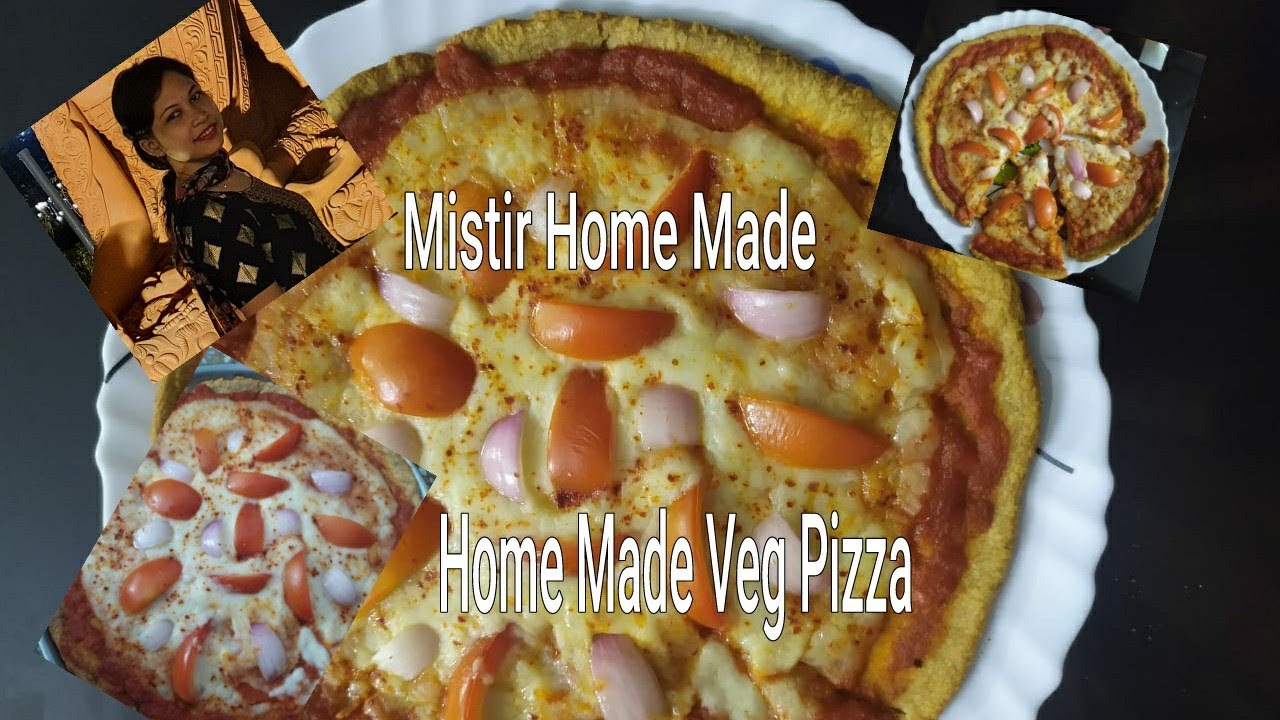 veg pizza | homemade veg pizza without oven | pizza cooking techniques | domino's  | pizza |