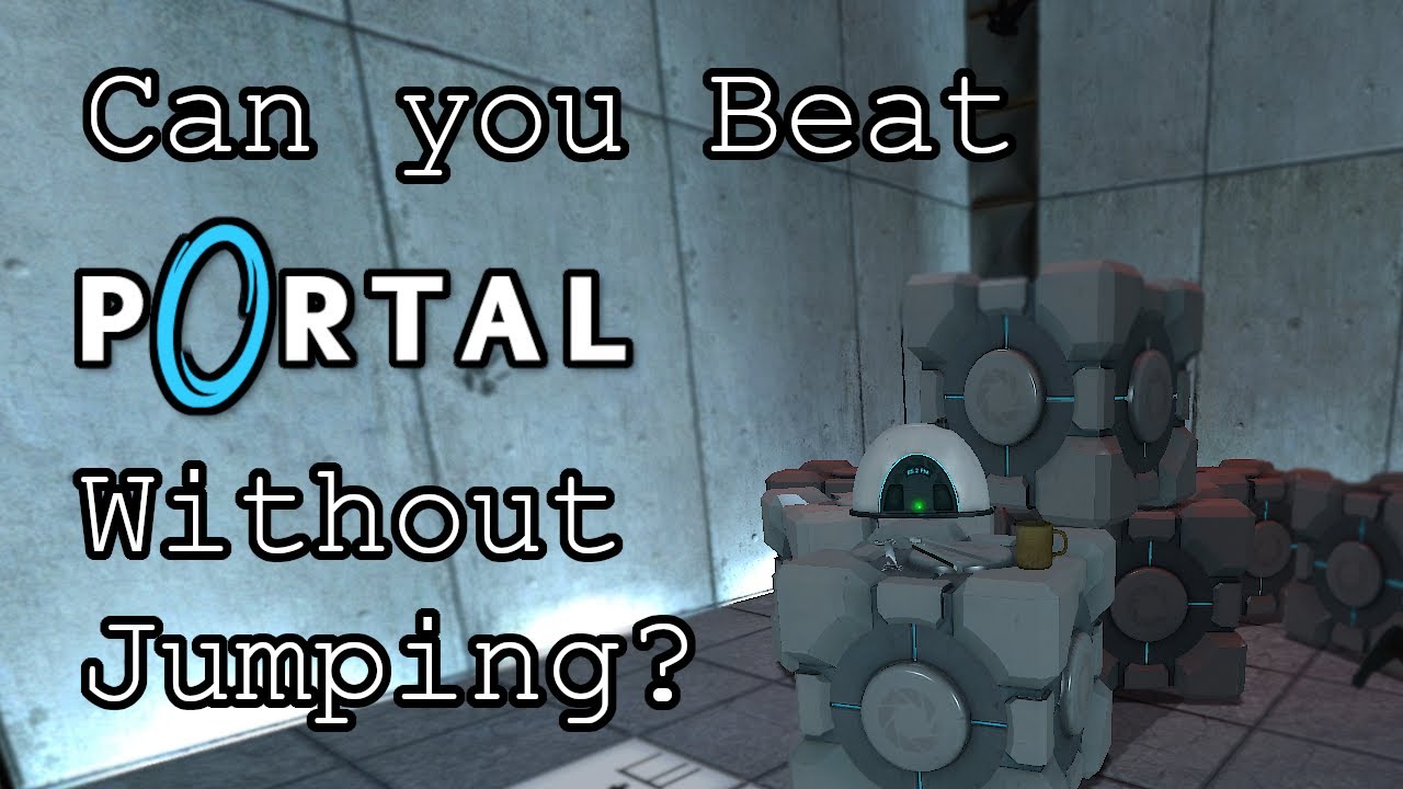 Can you beat Portal without Jumping? | Portal Challenge Run