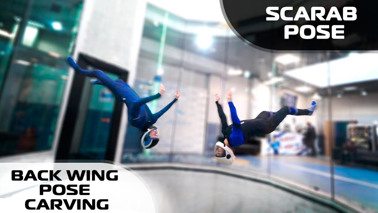 Start carving in Scarab pose and next up to Back Wing pose (Leo & Panda)