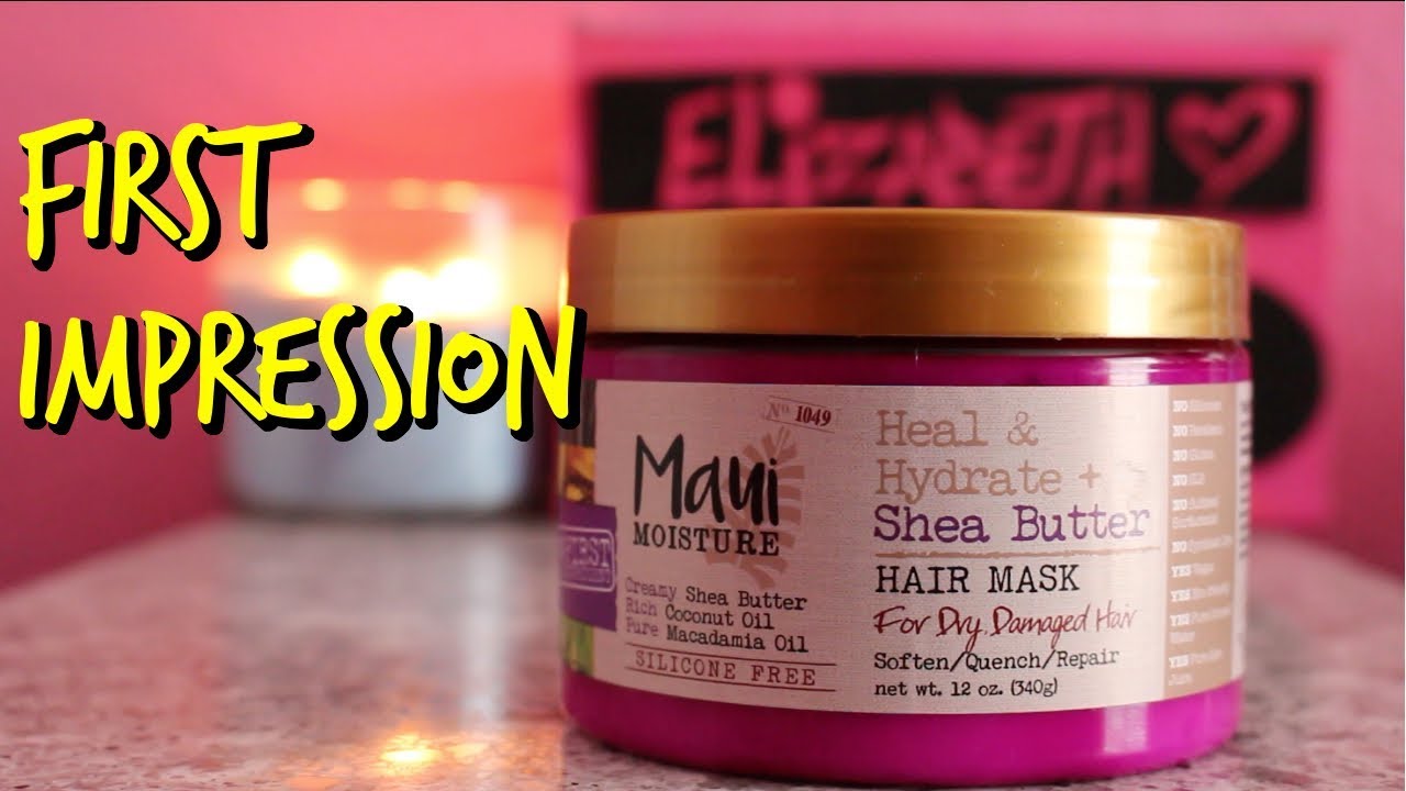 First Impression: Maui Moisture Heal & Hydrate + Shea Butter Hair Mask
