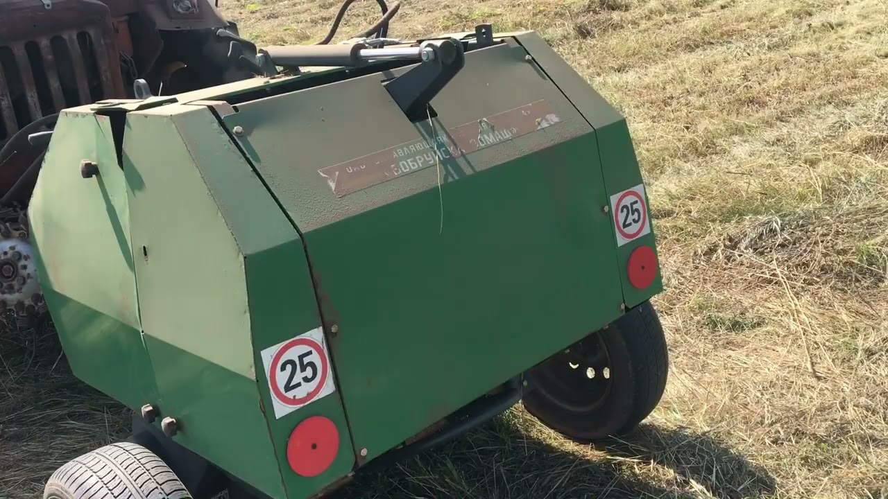 Виракс 1,25 на Т-16, можно ли тюковать не валкуя