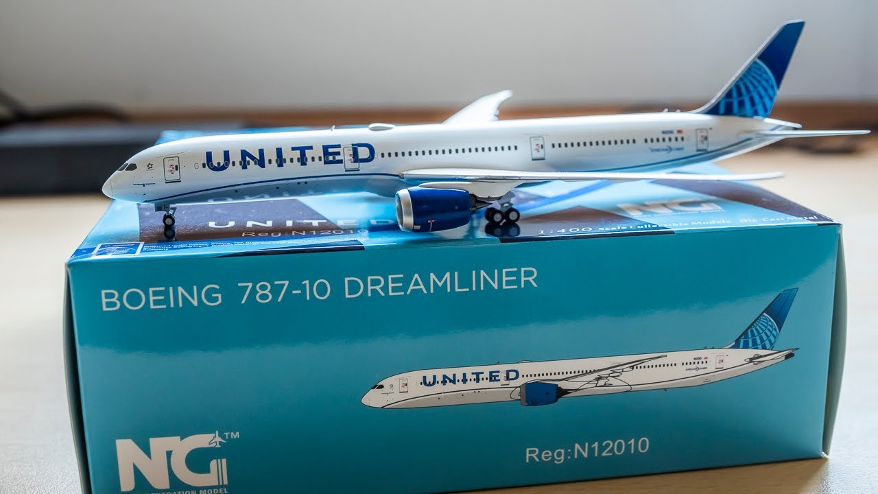 United Boeing 787-10 by NG model review 1/400
