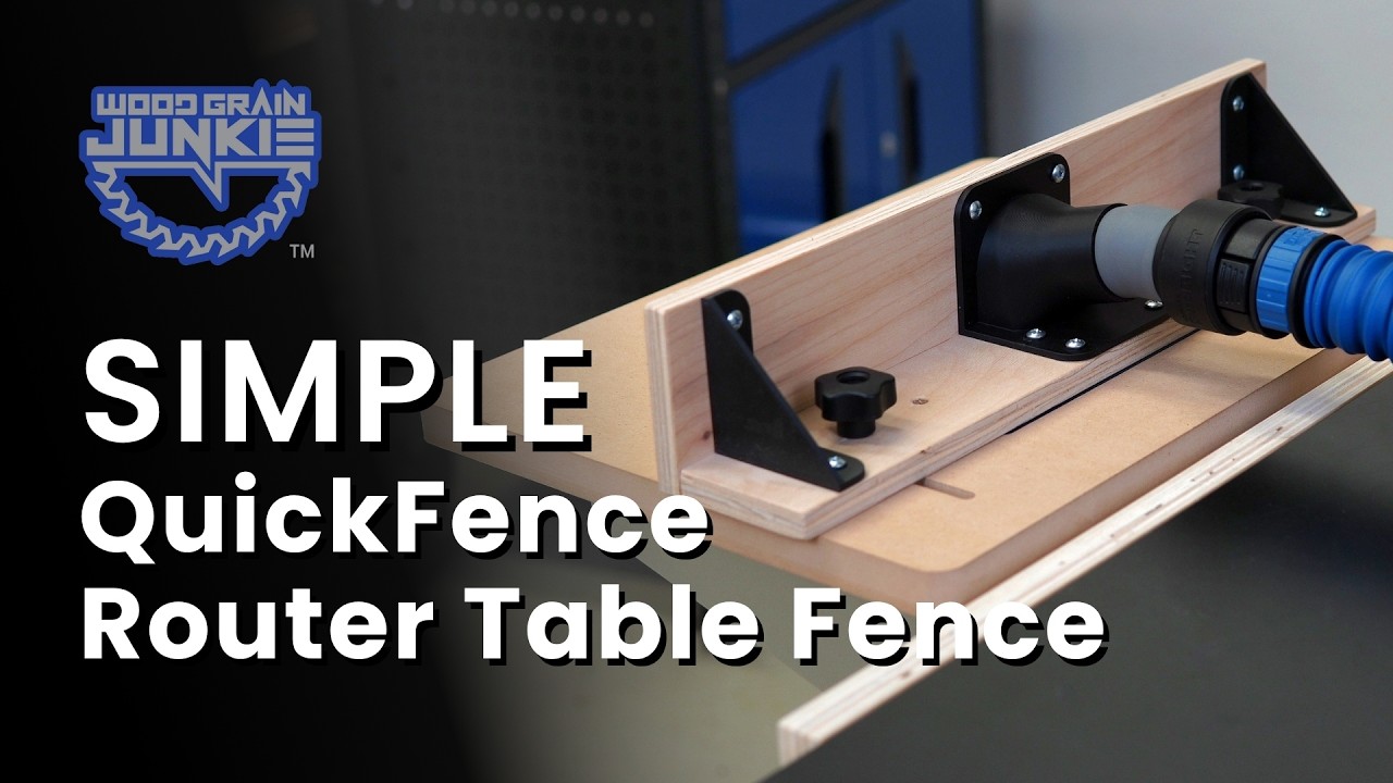 Use Our QuickFence Kit to Make a Router Table Fence, FAST!
